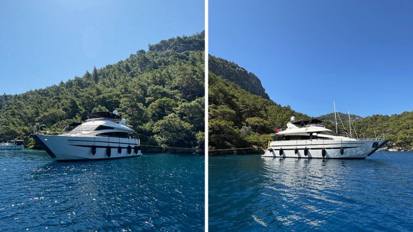 Yate a motor Azimut 65 Gokce